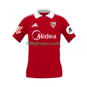 Billige Fotballdrakter FC Sevilla Bortedraktsett 2025/26 Kortermet